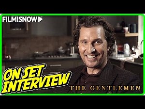 THE GENTLEMEN | Matthew McConaughey "Mickey Pearson" On-set Interview