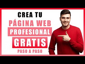 Cómo crear una PÁGINA WEB PROFESIONAL totalmente GRATIS 🚀Paso a Paso | 2026 | Fácil Seguro y Rápido