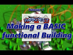 Making a basic building in Parkitect