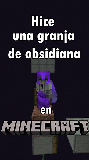 Granja de obsidiana en Minecraft: ¡Crea tu propia obsidiana infinita!