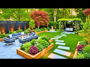 Cool Large Backyard Garden Landscaping Ideas: Low Maintenance Designs, Paths, Patios & Lighting Tips