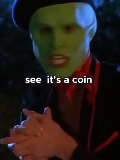 The Mask's Hilarious Coin Trick! #mask #hilarious #coin #trick