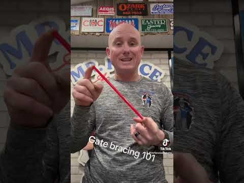 Gate Bracing 101 for Gates