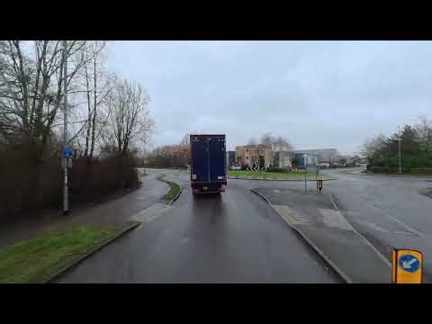 A Night in the Truck Heading to Milton Keynes | Life of a UK Truck Driver vlog 499