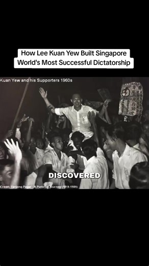 How Lee Kuan Yew Built Singapore The World's Most Successful Dictatorship... #singaporehistory #leekuanyew #singapore #foryoupage #viral