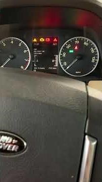 2013 Range Rover sport oil light reset procedure