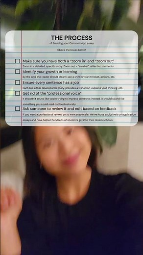 How to finish your Common App essay! #collegeessay #collegeapplication #collegeadmissions #commonapp