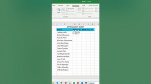 Checkboxes in Excel