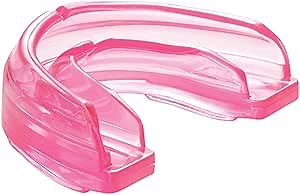 Shock Doctor Orthodontic Mouth Guard for Braces for Sports, Hockey, Lacrosse, Football, Baseball, Braces Mouth Guard, Upper Teeth Protection, Adult & Youth Mouth Guard Sizes, Pink