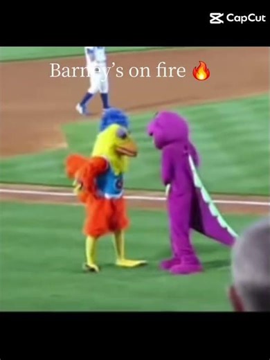 # barney is on fire 🔥