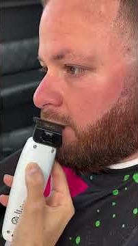 The SABER 2 Limited Edition White 🧊⛄️ In ACTION 💈✨ Beard Barber Tutorial ASMR Sounds 📚 Take Notes