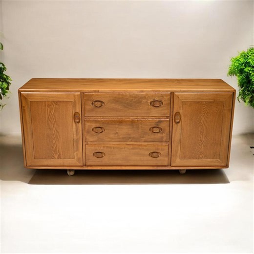 Ercol Windsor Sideboard Model Number 455 Natural Light Finish FREE UK Delivery* - Etsy