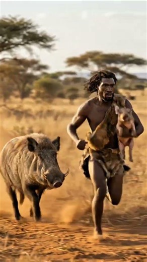 GIANT BOARD ATTACK HOMO SAPIENS #prehistoric