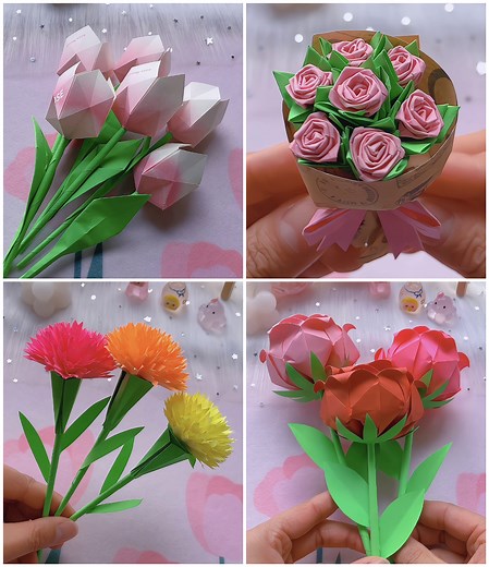 783K views · 6K reactions | Learn to Make Origami Flowers | Kids Planet | Facebook