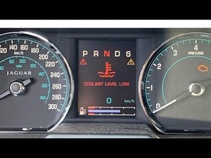 Jaguar And Land Rover Coolant Level Low Message (SOLVED)