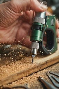Miniature Compact Wood Engraving Rotary Tool – Keychain Sized Professional DIY Tool