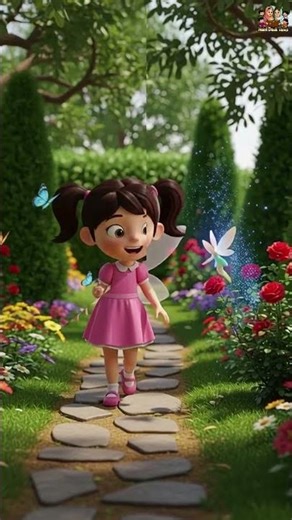 “Maya and the Glittering Fairy ✨ | Magical Kids Story”#3d #kidsstory #kidslearning #fun