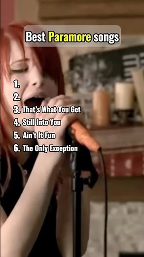Best Paramore songs