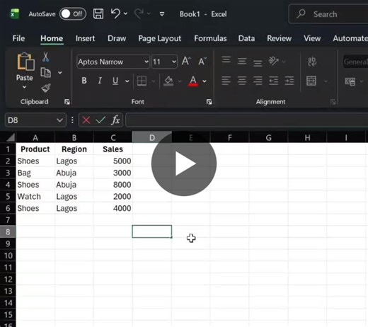 SUMIFS Function for Multi-Condition Aggregation in Excel | Ebenezer Uzochukwu posted on the topic | LinkedIn