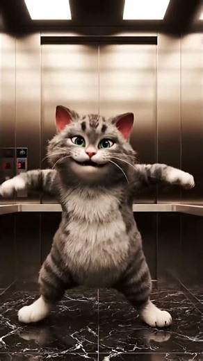 This Cat’s Elevator Dance Got Busted 😹