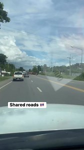 The roads are shared in Isan. Move over and find a gap thru 😁🇹🇭 #weloveisan | We Love Isan