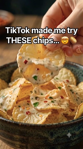👉 I Tried the Viral TikTok Chips 🤯🥔 | Easy Snack Recipe
