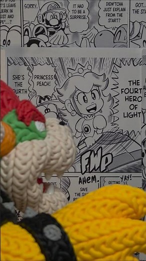 3D Printed Bowser (crochet style)