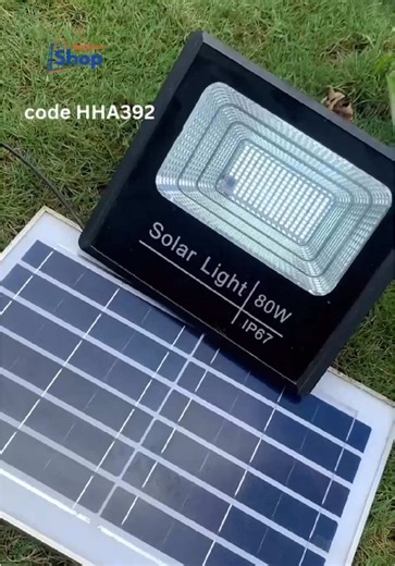 ✨ Solar Light with Lamp — إنارة شمسية مع لمبة ✨ 🔖 Code: HHA392 💰 Price: Starting 19$ إنارة قوية تعمل بالطاقة الشمسية، مثالية للإستخدام الخارجي 🌞💡 ✔️ شحن كامل بالطاقة الشمسية ✔️ إضاءة قوية وموفّرة للطاقة ✔️ تشغيل تلقائي ليل / شحن نهار ✔️ مناسبة للحدائق، المداخل، الشوارع والأسطح ✔️ مقاومة للعوامل الجوية 🔌 القدرات المتوفّرة: ▫️ 60W ▫️ 100W ▫️ 150W ▫️ 200W ▫️ 300W 📲 اطلب الآن من NASHTARESHOP 🌐 nashtareshop.com 📞 71609838 📥 حمّل تطبيقنا للطلب السريع #solarlight #solarenergy #outdoorlighting 