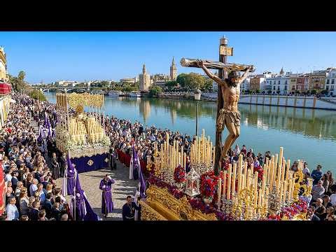 Semana Santa Spain 2026 | Holy Week Procession in Seville , Jesus & Virgin Mary Statues 4K