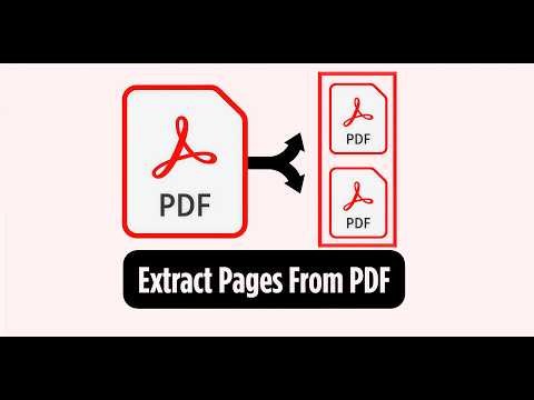 How to Extract Pages from a PDF Online | Free PDF Page Extractor