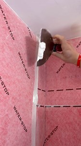 13M views · 4.6K reactions | Guru Shower System. Waterproofing the seams #remodel #Construction #homerenovation #realestate #entrepreneur #Diy #design #tileinstallation | Misha Panchishak | Facebook