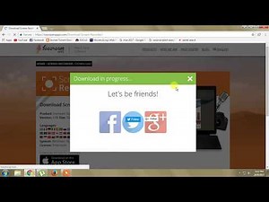 Capturing screen with ICE CREAM SCREEN RECORDER|very easy | free 100%