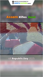 37K views · 1.6K reactions | Snapshots of the Assam Rifles Band at Republic Day Parade 2025, held in New Delhi. The contingent was led by Warrant Officer Jayman Gurung with the song “Assam Rifles Ke Sipahi”. #MDoNERIndia #RepublicDay2025 #AssamRiflesMarchingContingent #UnityInDiversity #Assam | Ministry of Development of North Eastern Region, Government of India | Facebook