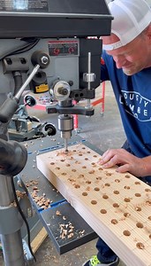 Using Freud Tools forstner bits to organize the Freud router bits #freudtoolsambassador | The Dusty Lumber Co.