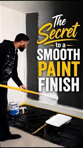 The Secret to A Smooth Paint Finish #paint #painter #painting #prime #primer