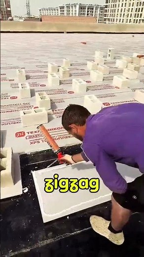 Modern Roof Insulation Installation Using PU Adhesive – Fast, Clean & Durable Method!