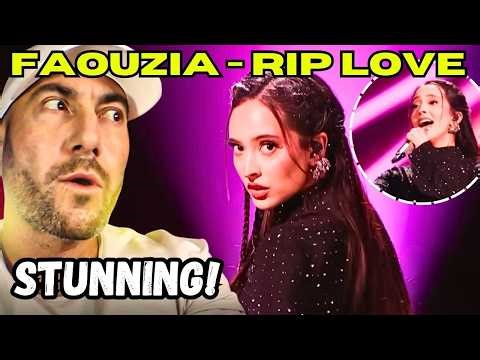 Faouzia - RIP Love (Live Singer 2024) First Reaction | VOCALS Went CRAZY 🔥!