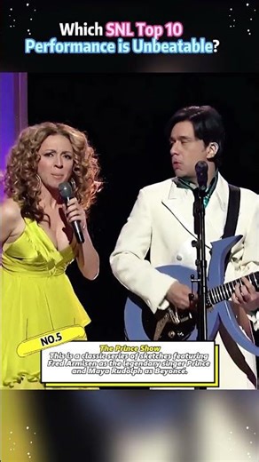 Which SNL Top 10 Performance is Unbeatable?#snl #willferrell #kristenwiig #musical #celebrity