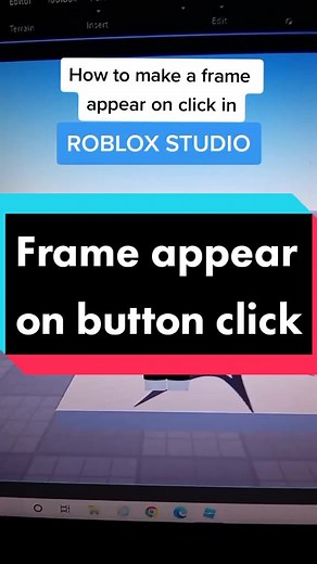 Roblox Studio Tutorial: Creating Frames with Lua Script for Beginners