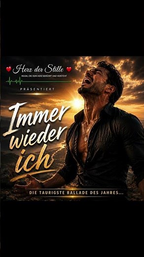 Kannst du dieses Lied hören, ohne zu weinen? "Immer wieder ich! "I 💔 Gefühlvolle deutsche Ballade!