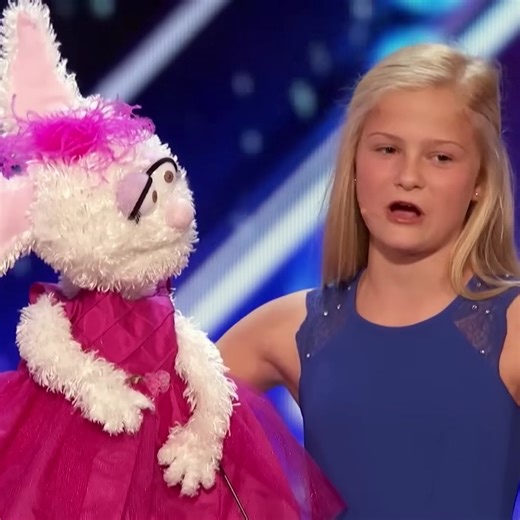 NERVOUS 12-Year-Old Who Can Sing Without Opening Her Mouth Earns Mel B's GOLDEN BUZZER! | AGT Auditions
