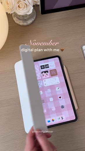 Digital Planner November Setup | Plan with Me on iPad