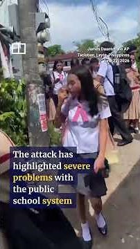3 killed in school shooting in central Philippines