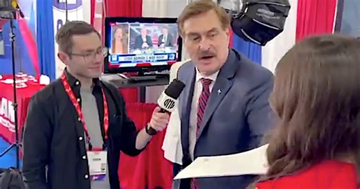 MyPillow CEO Mike Lindell Served With Legal Documents During Live TV Interview