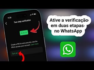 Como ativar a verificação em duas etapas no WhatsApp | Configurações de segurança do WhatsApp