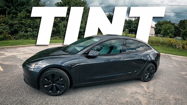Tinting my Tesla model 3 highland for ultimate stealth