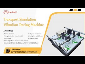 Transport Simulation Vibration Testing Machine/Transportation Vibration Tester