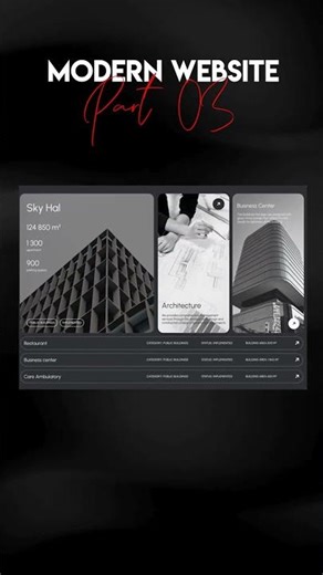 Modern Website Design Series Part 03 | Clean UI Transformation 🔥