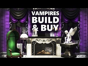 The Sims 4 VAMPIRES | NEW Build & Buy Review/First Look