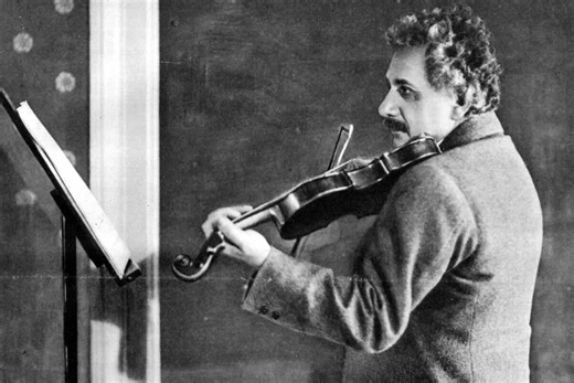 Albert Einstein's first violin up for auction